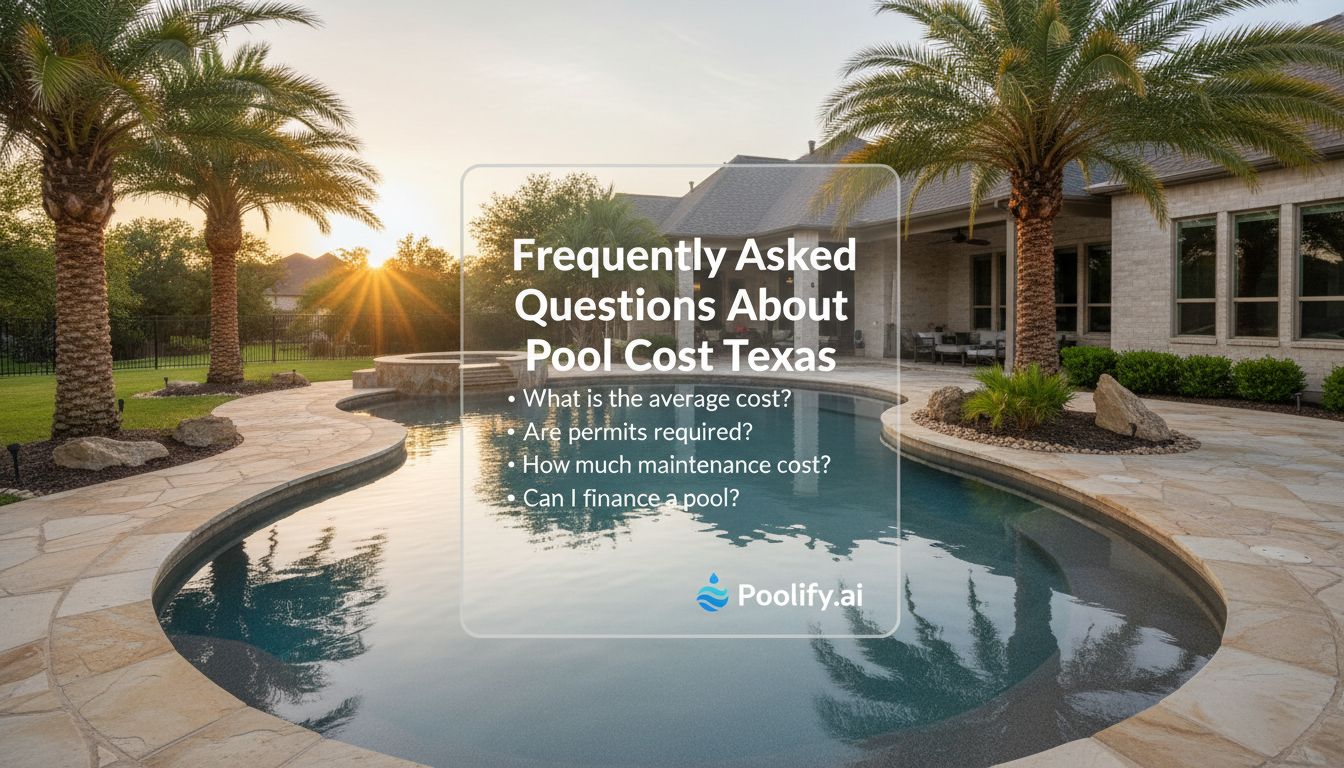Frequently Asked Questions About Pool Cost Texas - pool cost texas