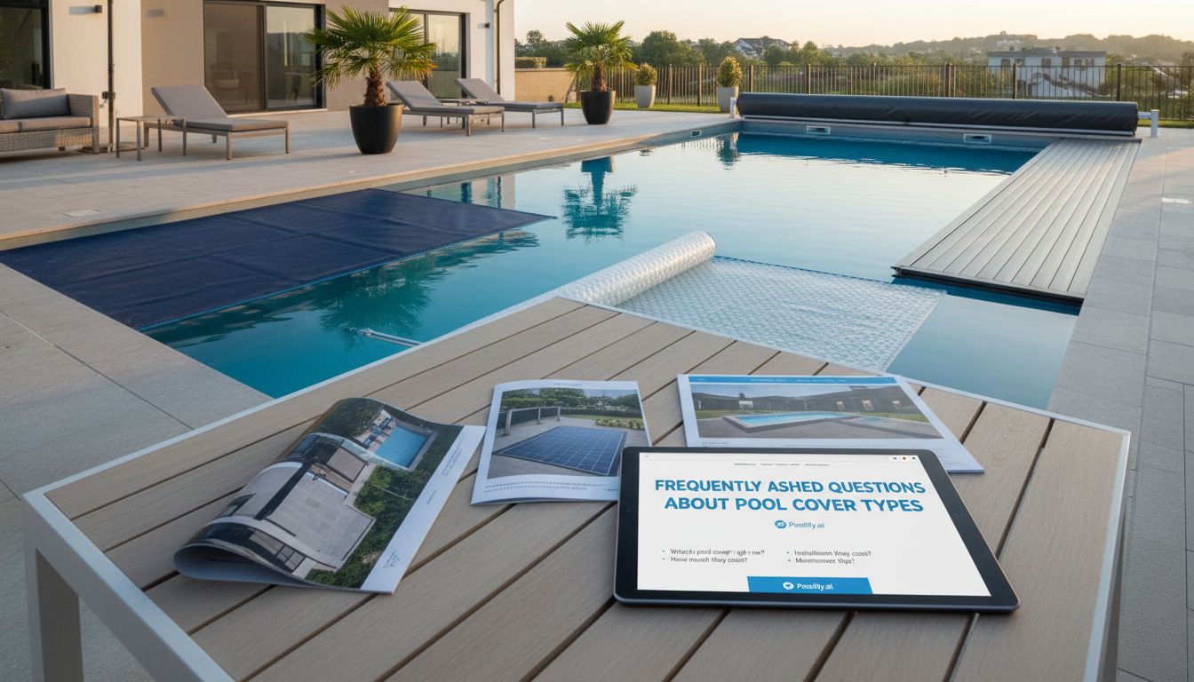 Frequently Asked Questions About Pool Cover Types - pool cover types