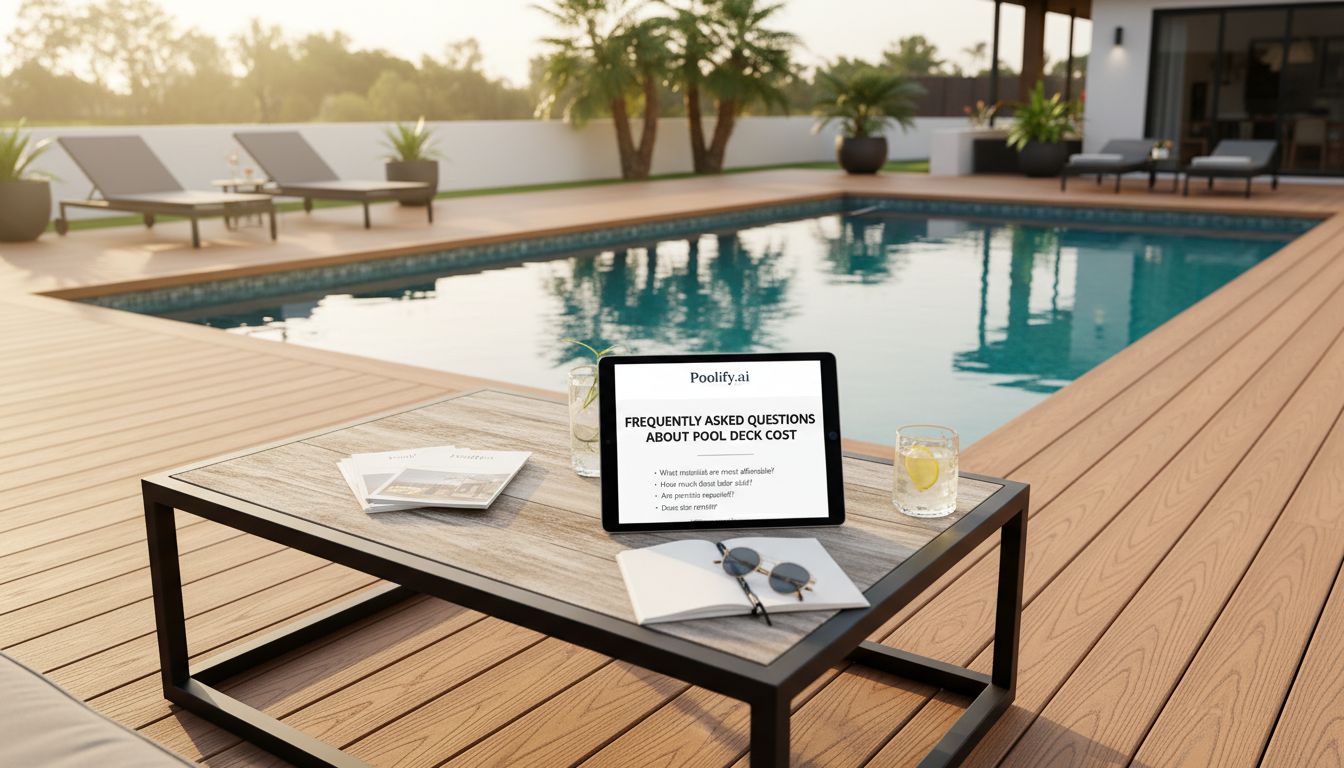 Frequently Asked Questions About Pool Deck Cost - pool deck cost