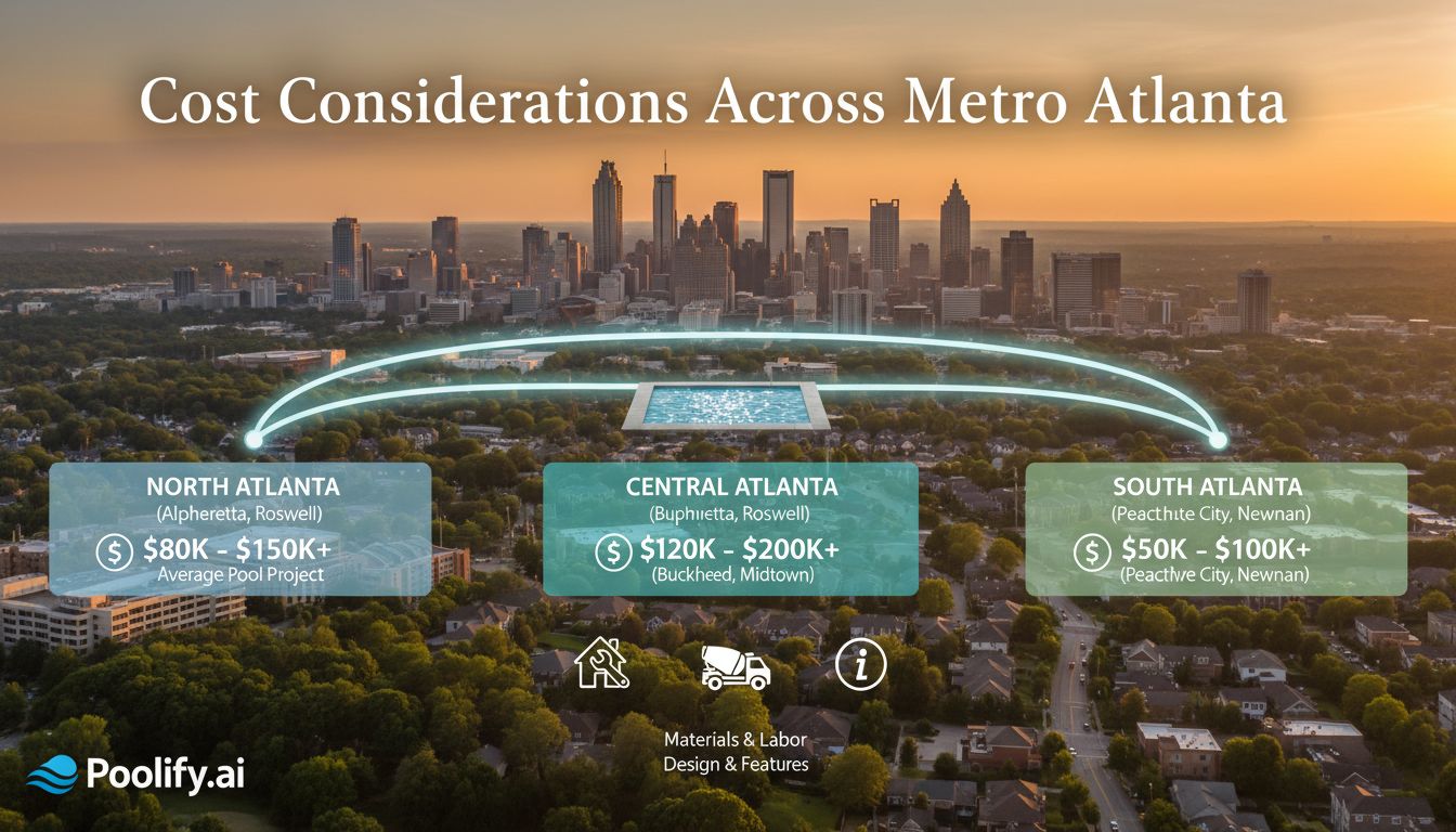 Cost Considerations Across Metro Atlanta - pool design atlanta