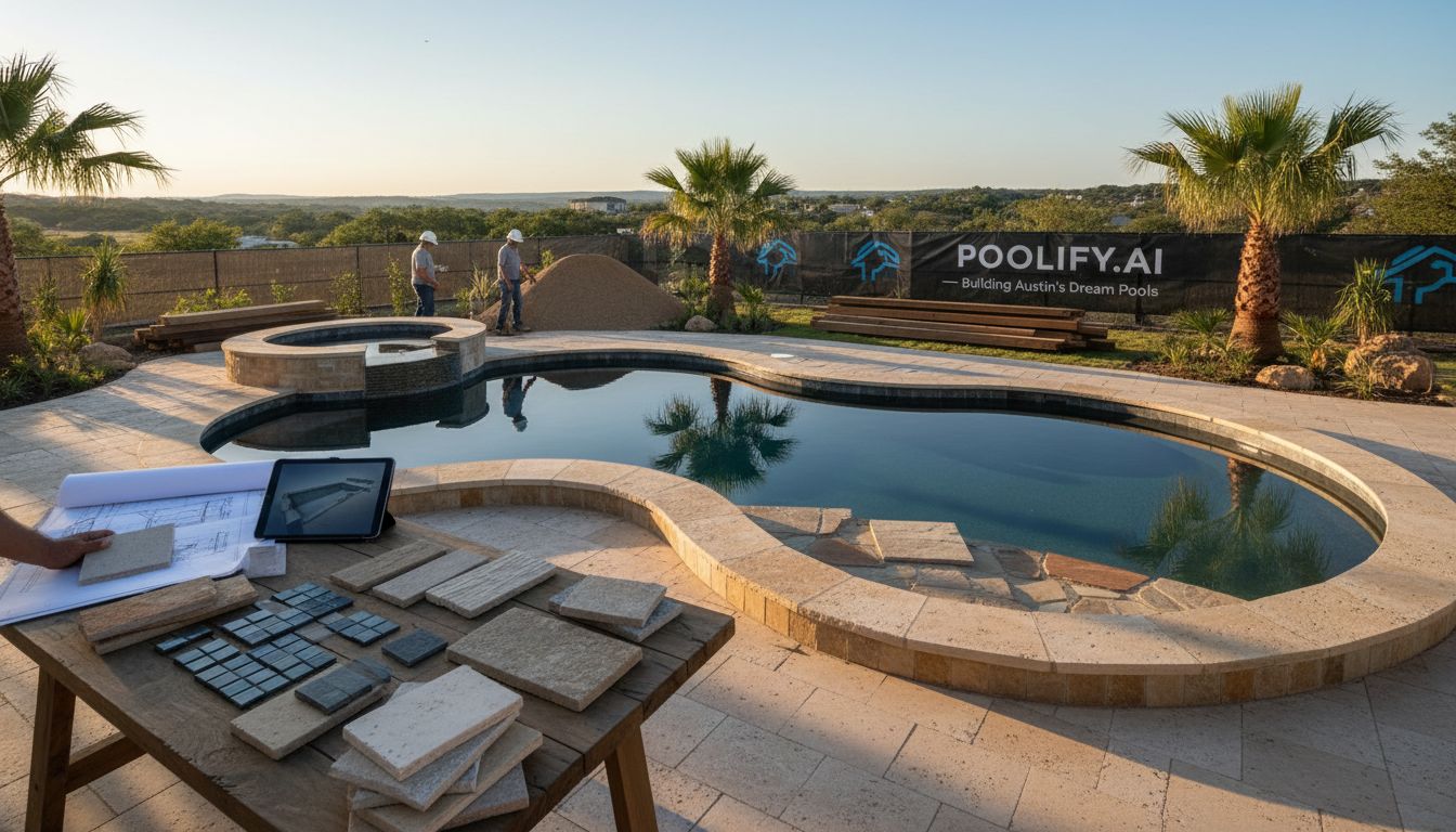 Material Selection for Austin Pool Construction - pool design austin