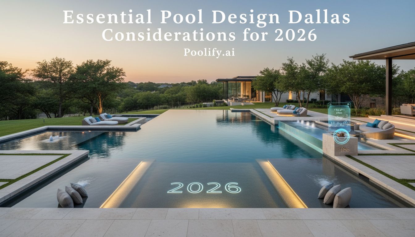 Essential Pool Design Dallas Considerations for 2026 - pool design dallas