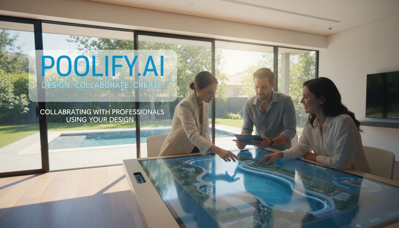 Collaborating with Professionals Using Your Design - pool design generator