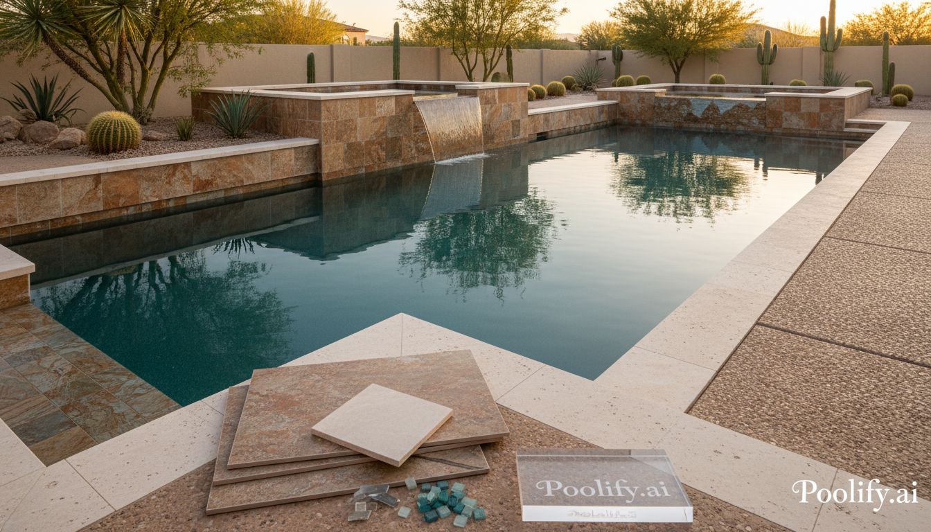 Material Selection for Pool Design Las Vegas Durability - pool design las vegas