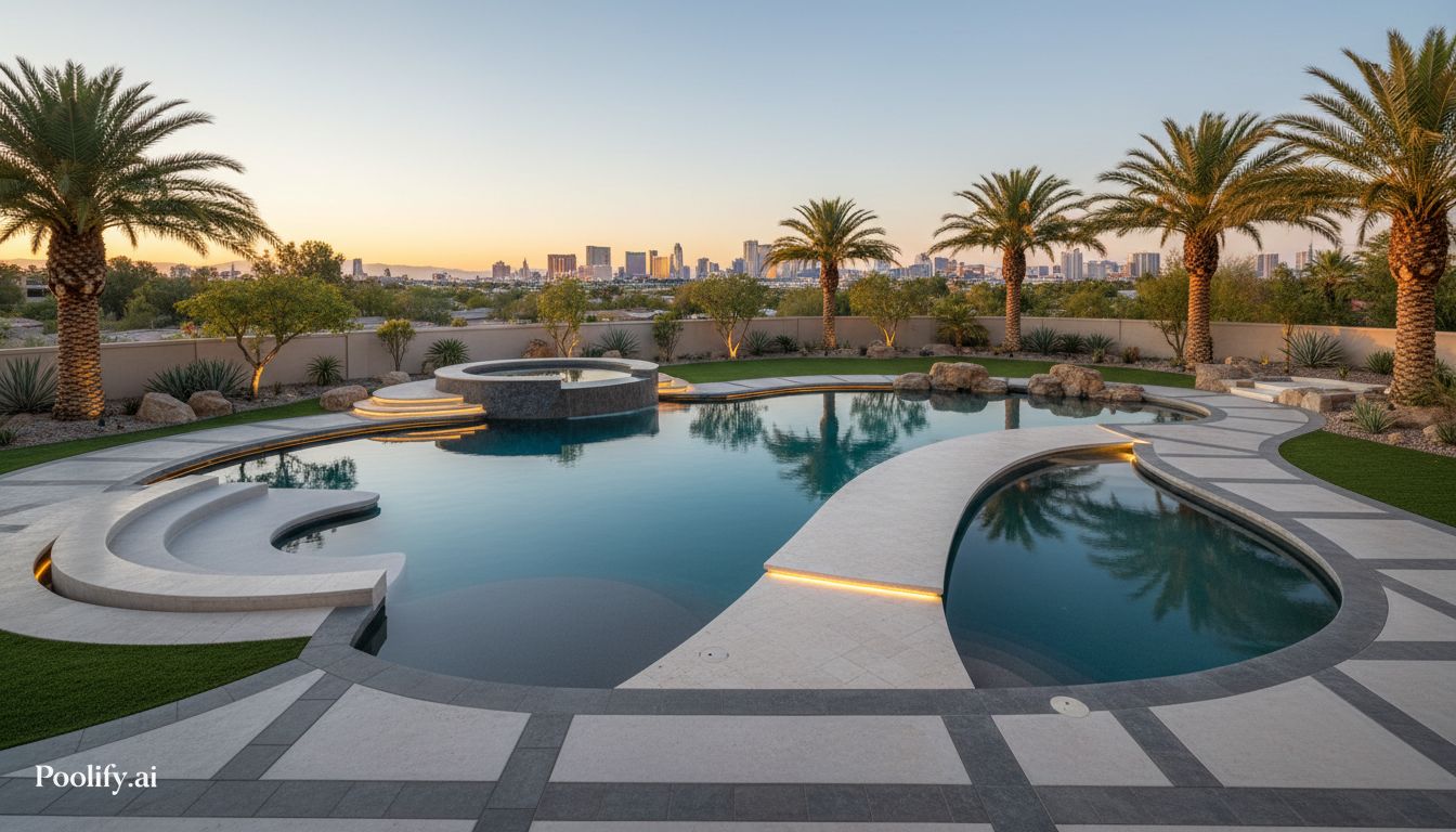 Pool Design Las Vegas: Size and Shape Considerations - pool design las vegas