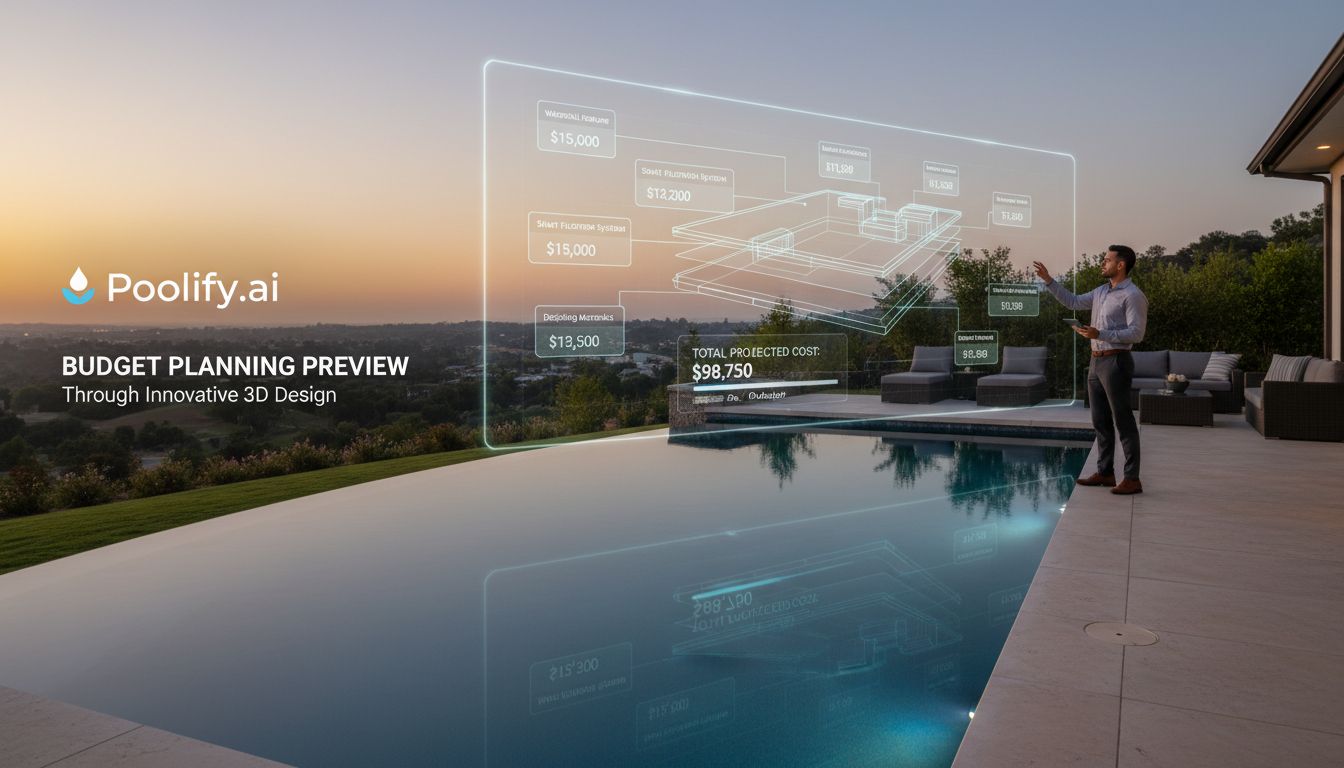 Budget Planning Through Pool Design Preview - pool design preview
