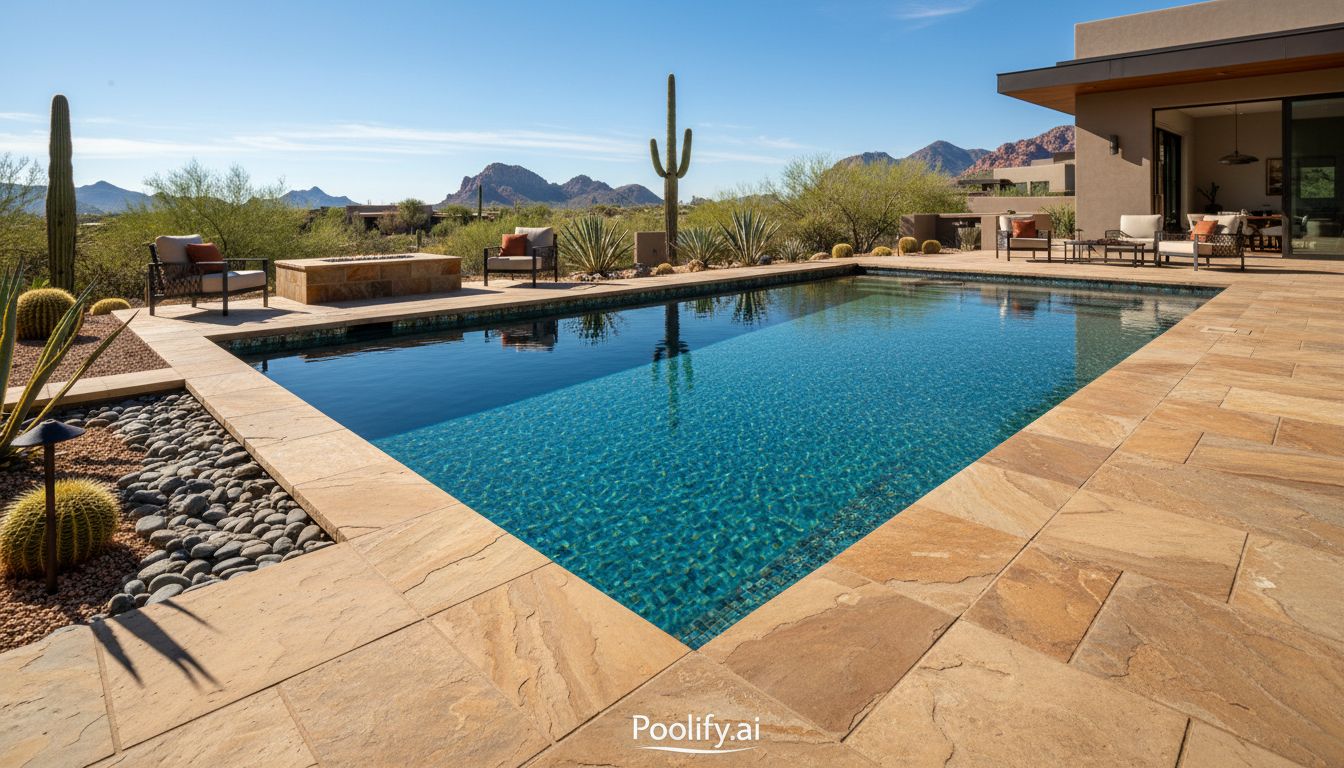 Material Selection for Desert Durability - pool design scottsdale