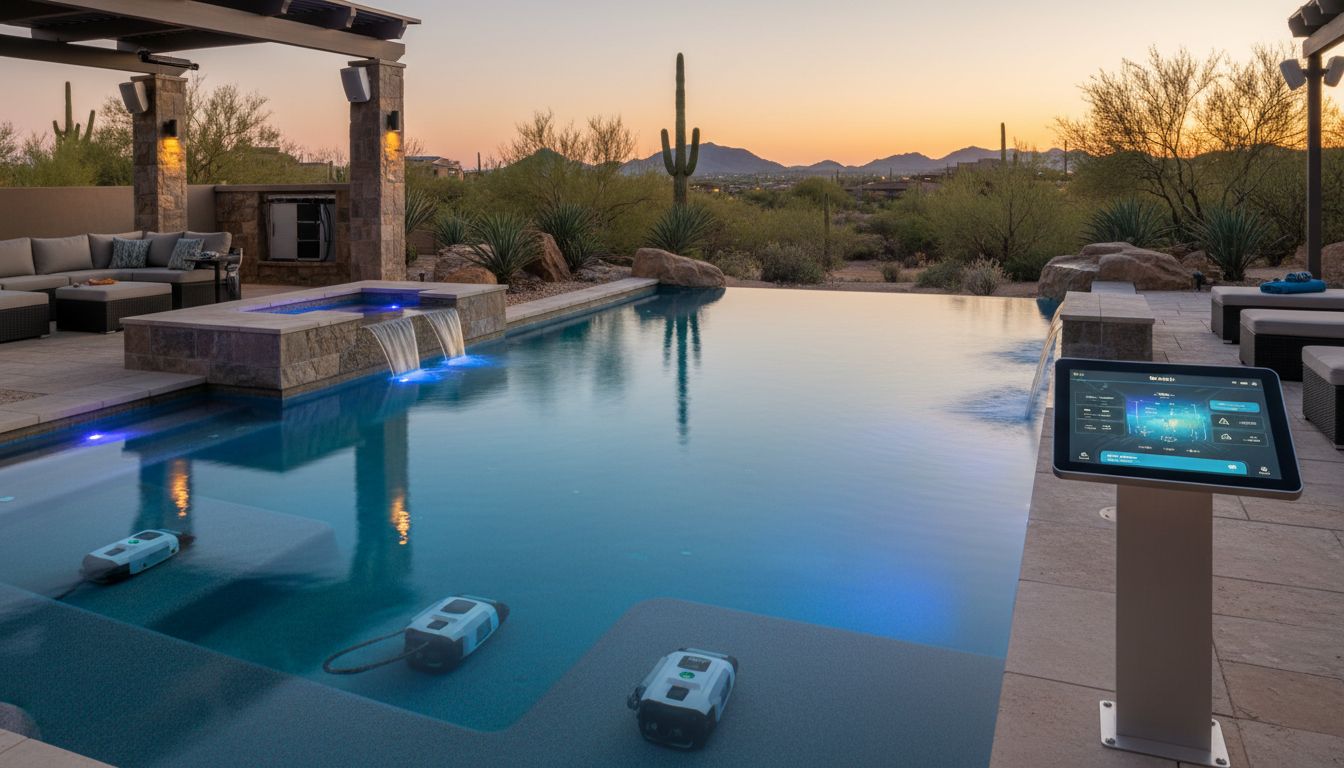 Equipment and Technology Integration - pool design scottsdale