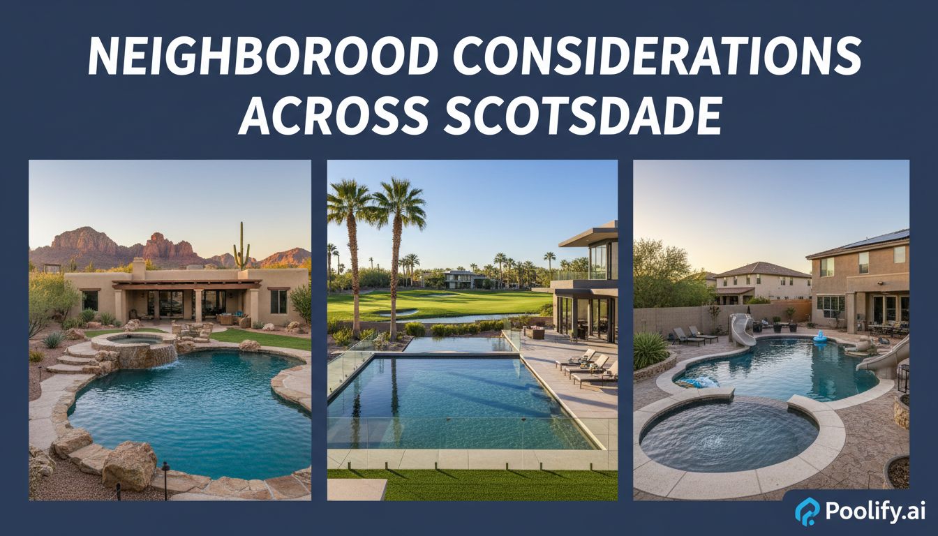 Neighborhood Considerations Across Scottsdale - pool design scottsdale