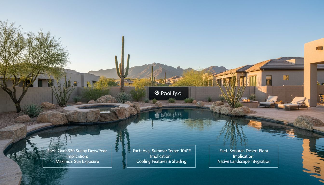 Interesting Scottsdale Facts Relevant to Pool Design - pool design scottsdale