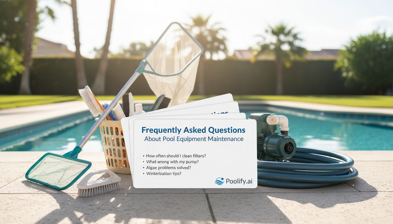 Frequently Asked Questions About Pool Equipment Maintenance - pool equipment maintenance