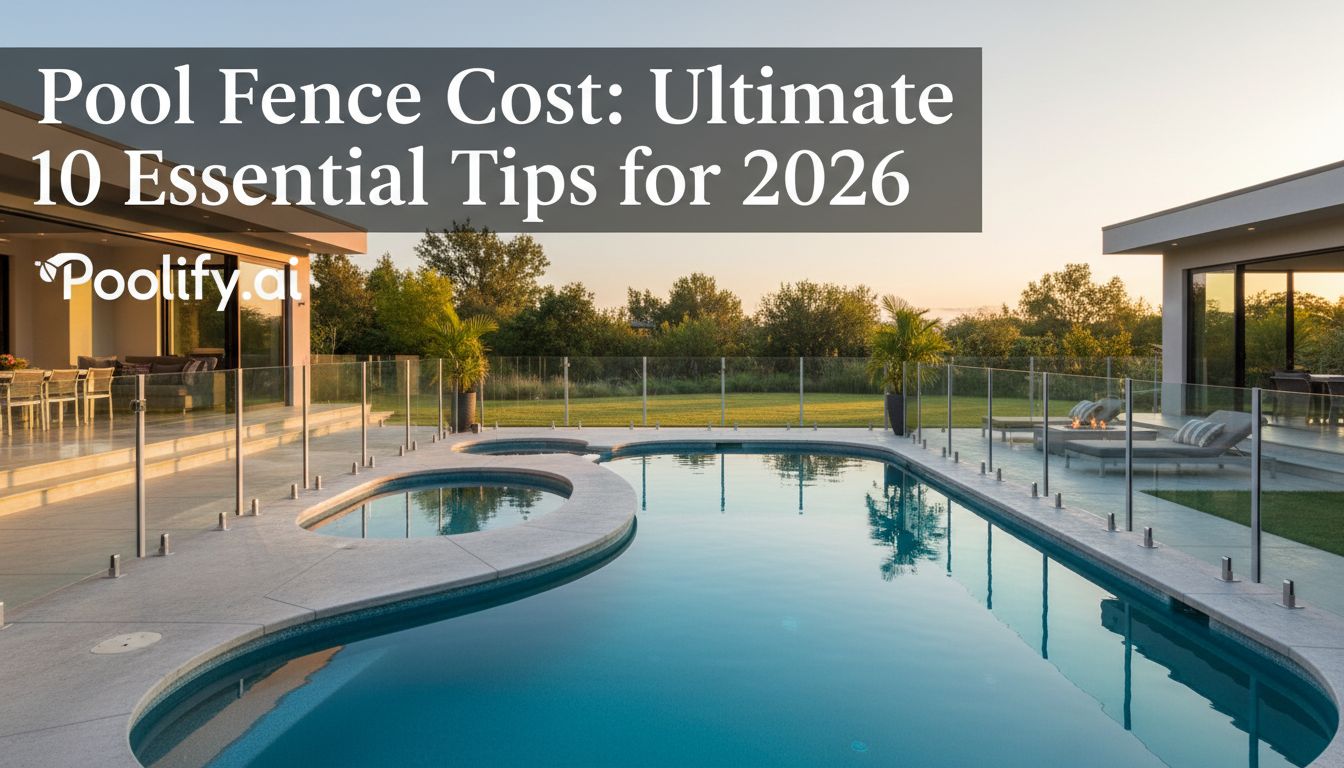 pool fence cost