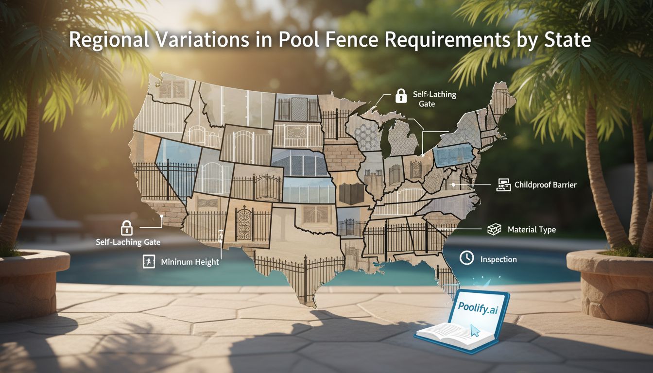 Regional Variations in Pool Fence Requirements by State - pool fence requirements by state