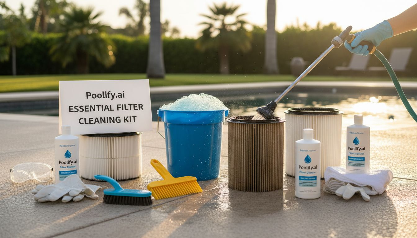 Essential Tools and Supplies for Filter Cleaning - pool filter cleaning guide