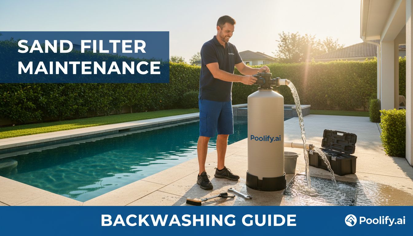 Sand Filter Maintenance and Backwashing - pool filter cleaning guide
