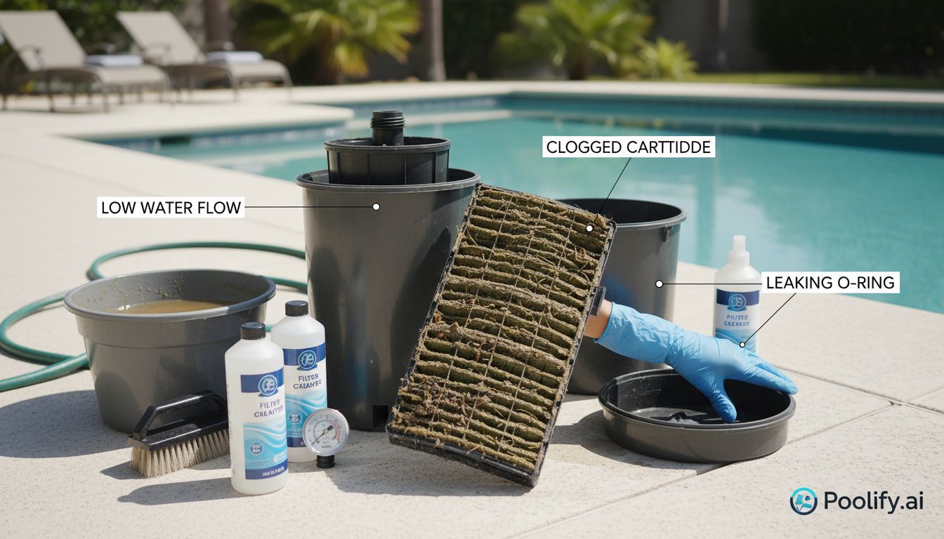 Common Filter Problems and Troubleshooting - pool filter cleaning guide