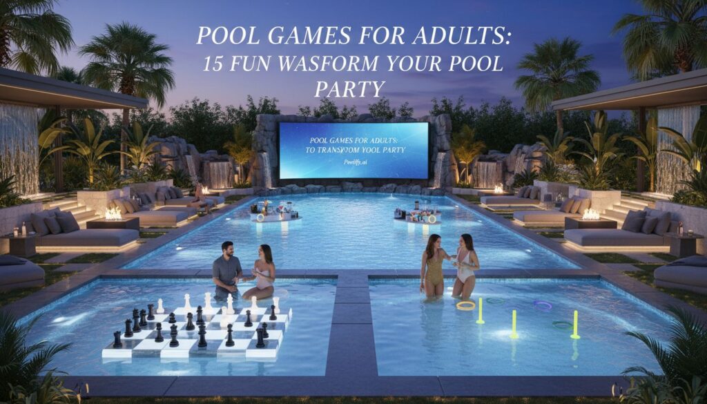 pool games for adults