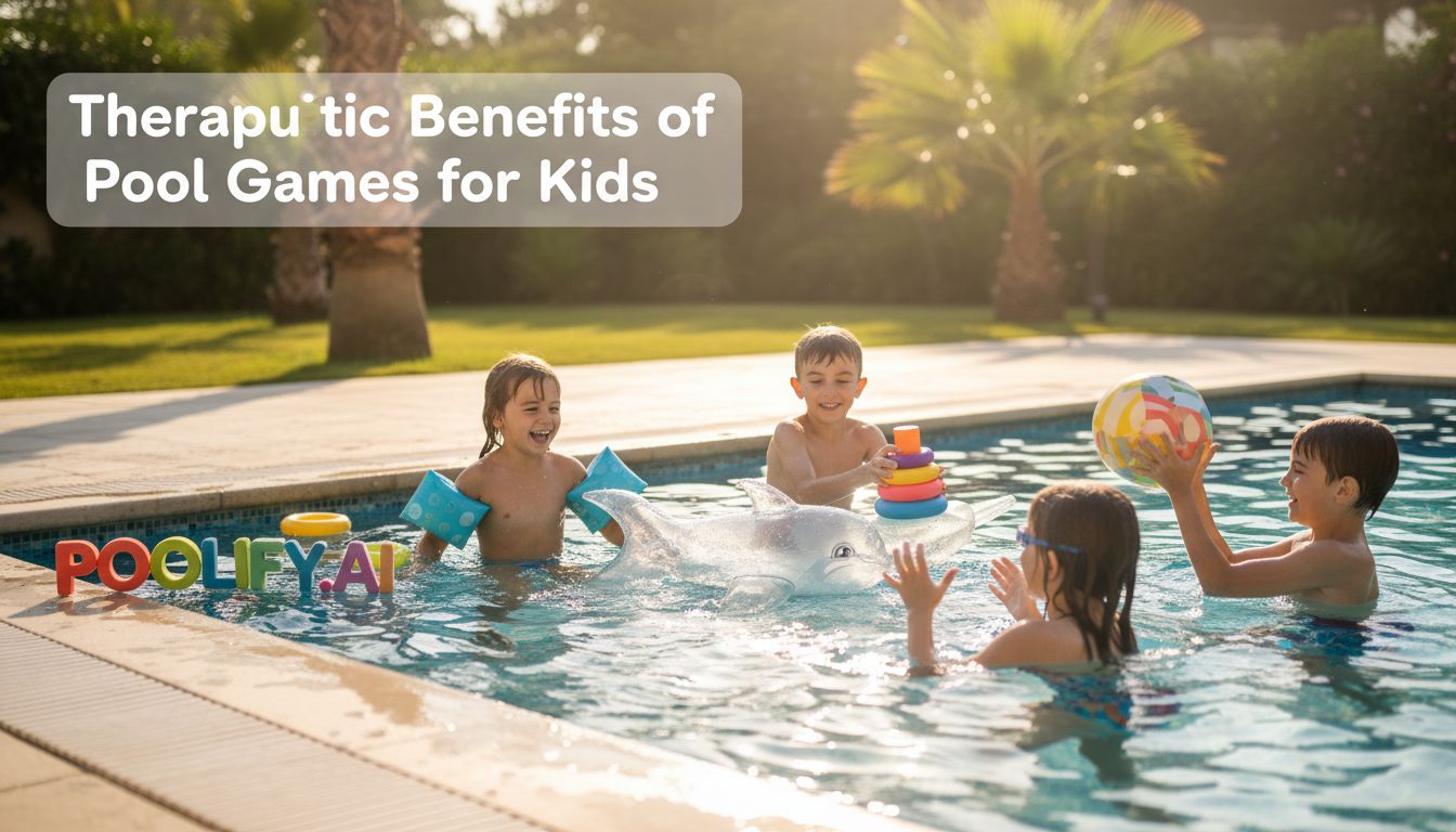 Therapeutic Benefits of Pool Games for Kids - pool games for kids