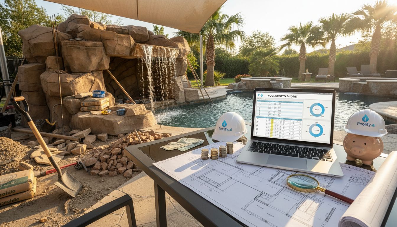 Budgeting for Your Pool Grotto Project - pool grotto ideas
