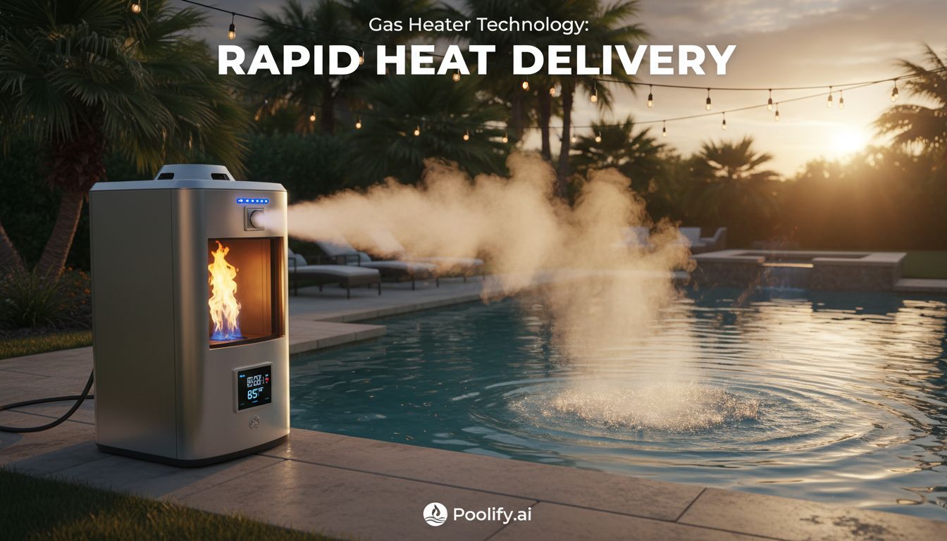 Gas Heater Technology: Rapid Heat Delivery - pool heat pump vs gas heater
