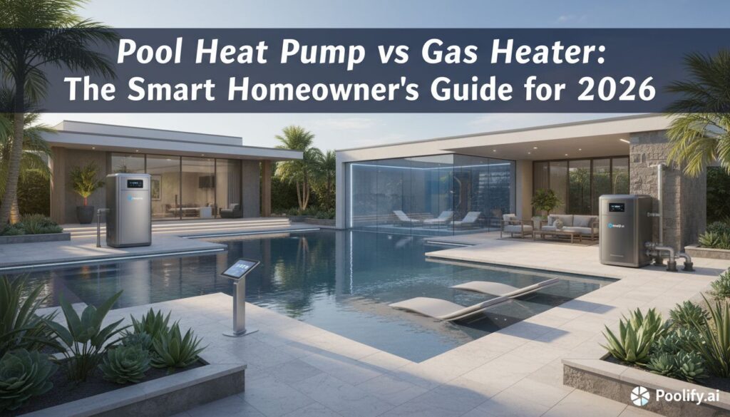 pool heat pump vs gas heater