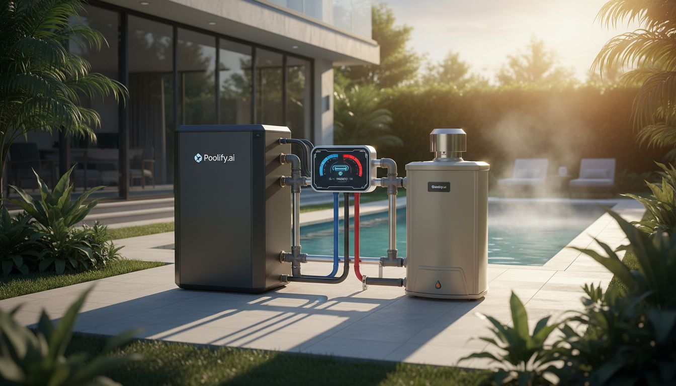 Hybrid Systems: Combining Pool Heat Pump vs Gas Heater Technologies - pool heat pump vs gas heater