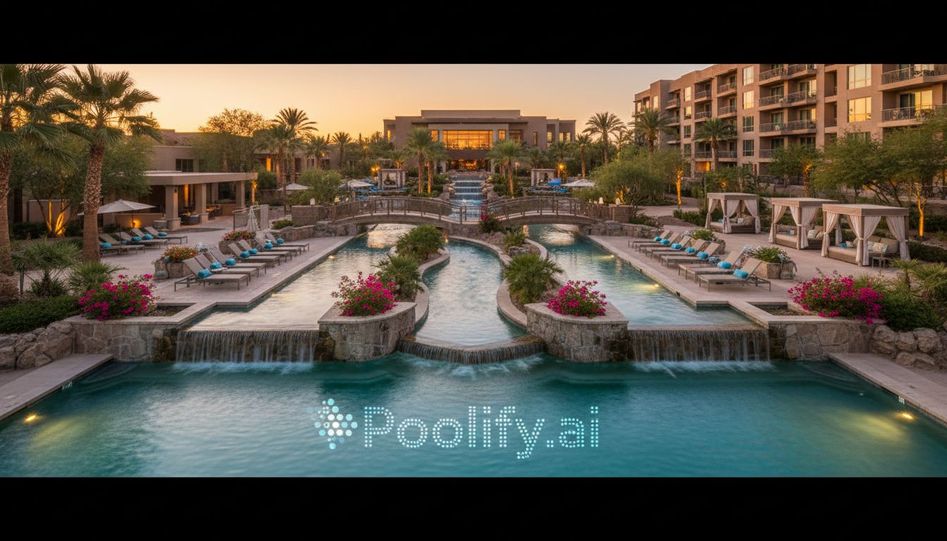 Resort-Style Pool Complexes - pool ideas arizona