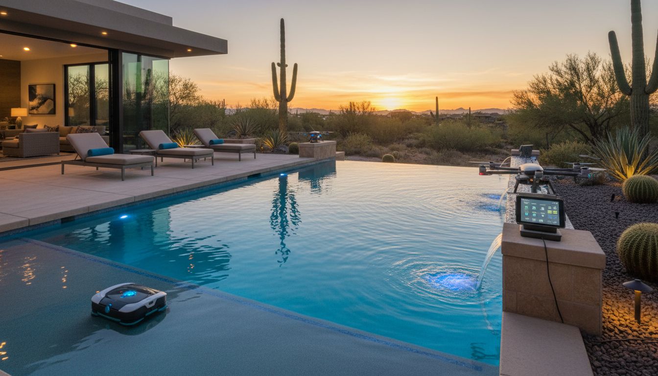 Smart Pool Technology Integration - pool ideas arizona