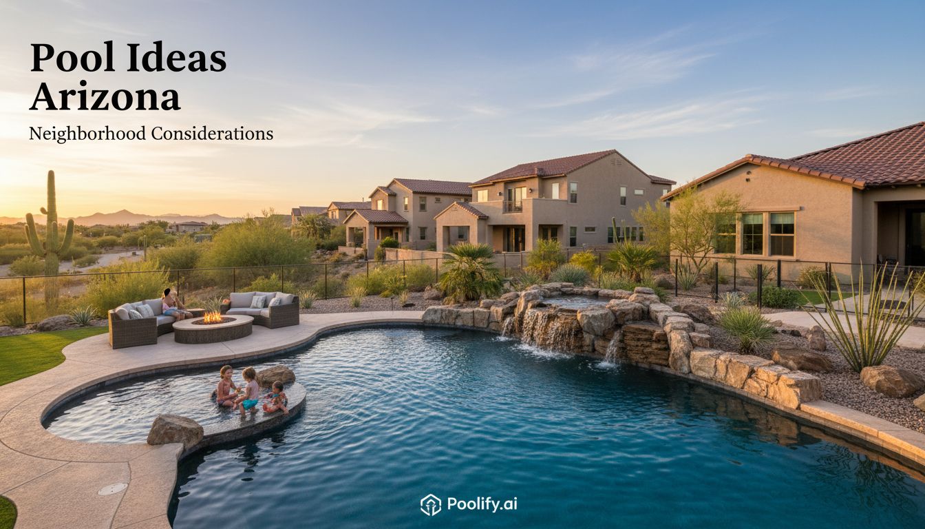 Pool Ideas Arizona: Neighborhood Considerations - pool ideas arizona