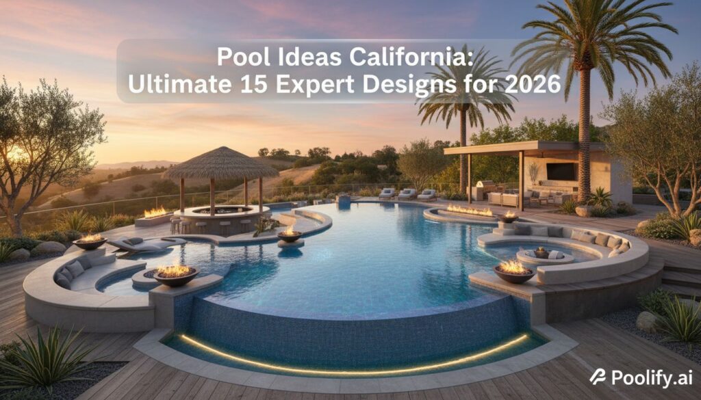 pool ideas california