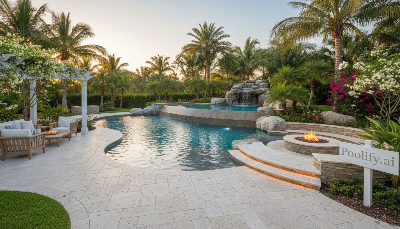 Landscaping and Hardscaping for Pool Ideas Florida Style - pool ideas florida