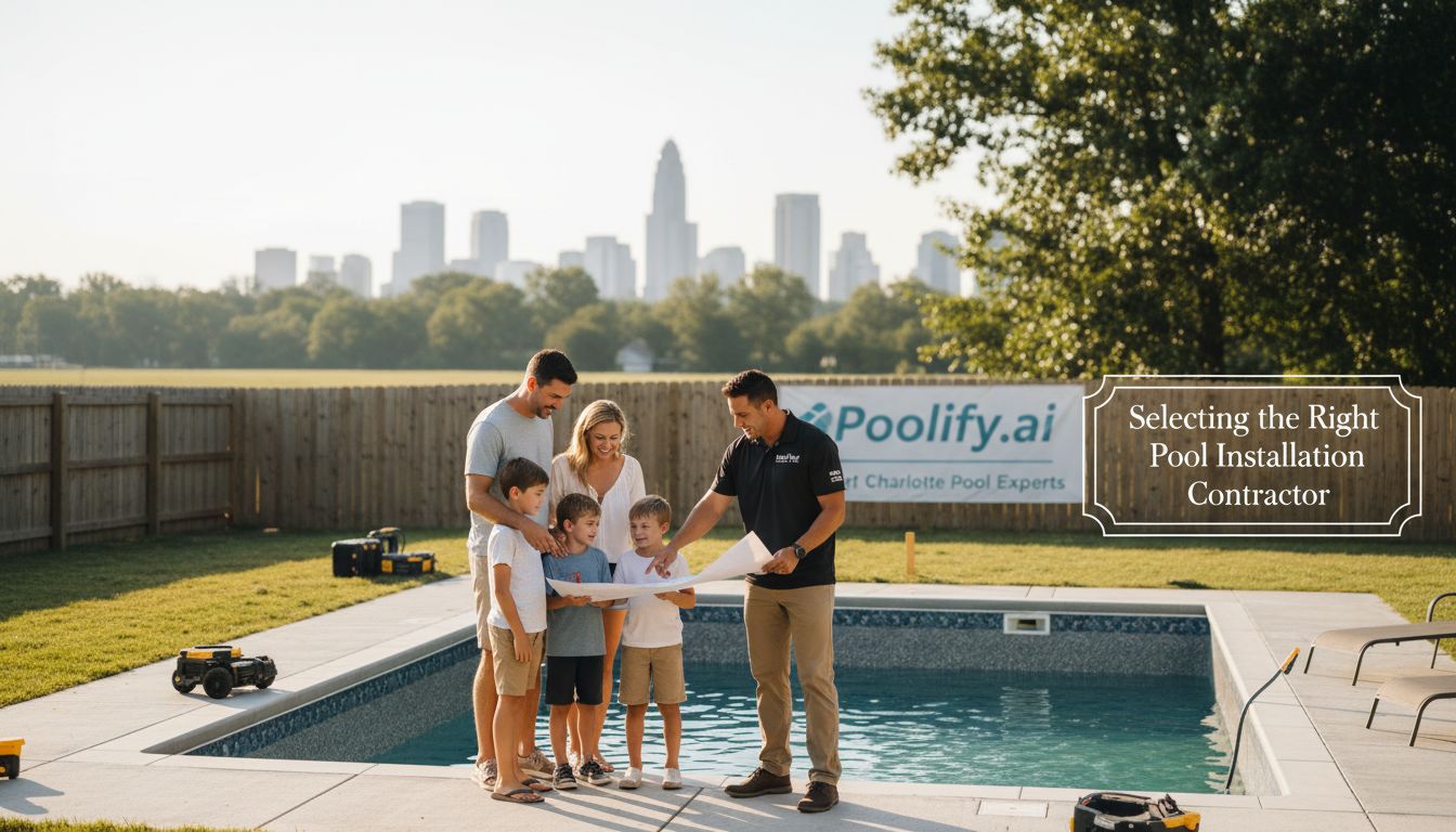 Selecting the Right Pool Installation Charlotte Contractor - pool installation charlotte