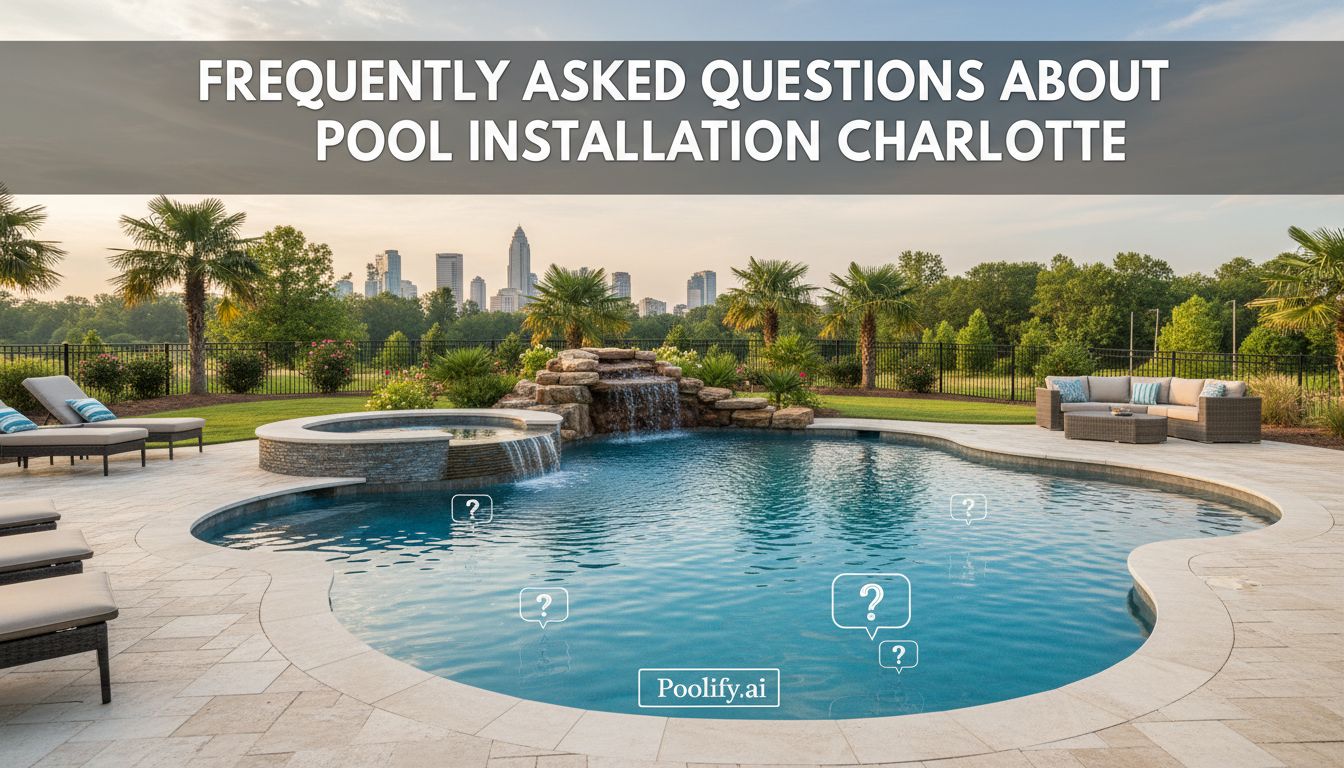 Frequently Asked Questions About Pool Installation Charlotte - pool installation charlotte