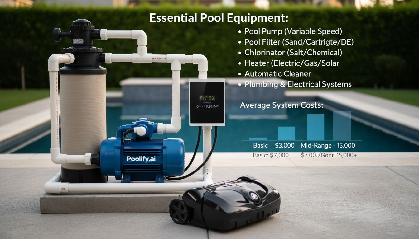 Essential Equipment and System Costs - pool installation cost guide
