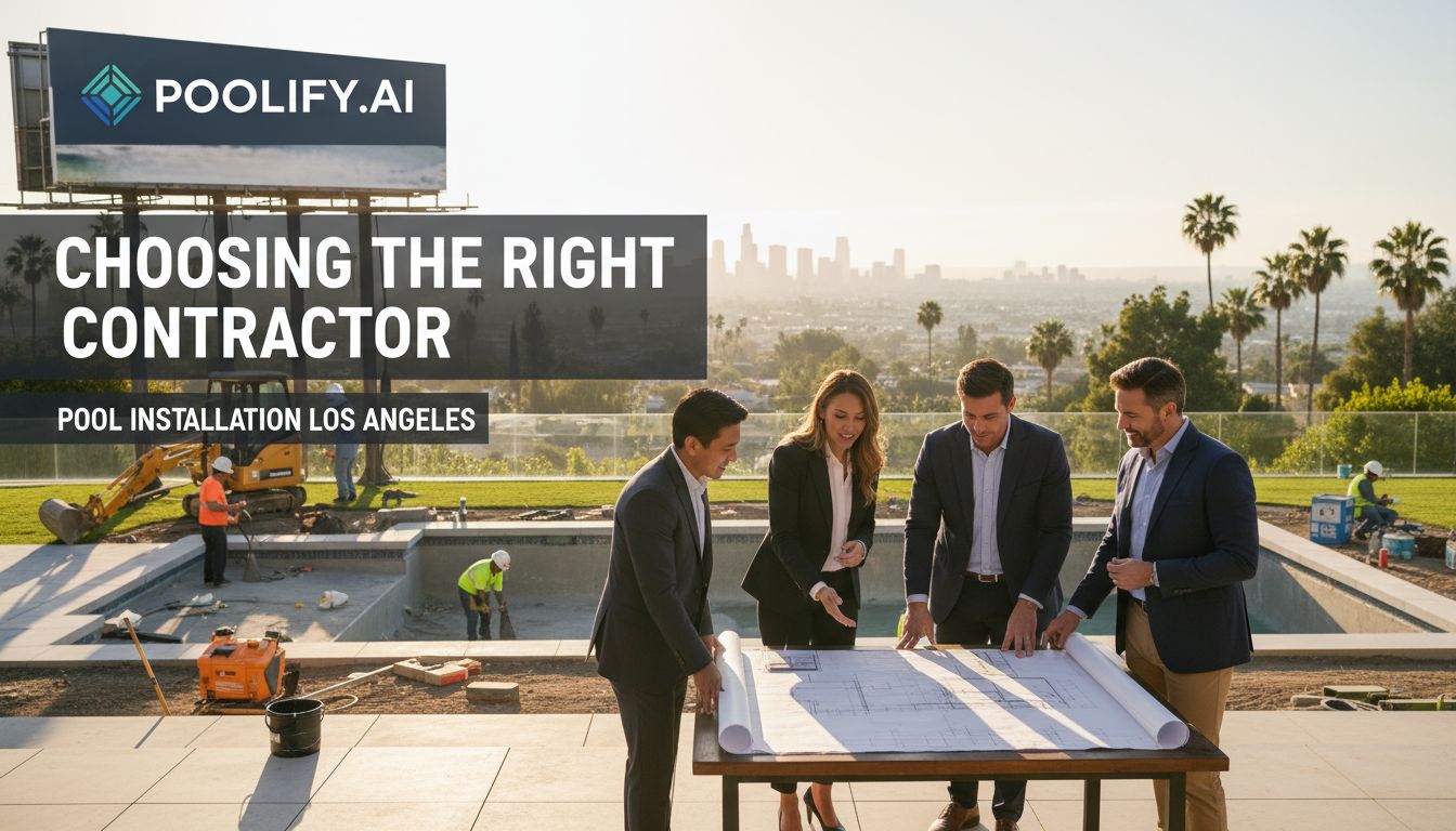 Choosing the Right Contractor for Pool Installation Los Angeles - pool installation los angeles