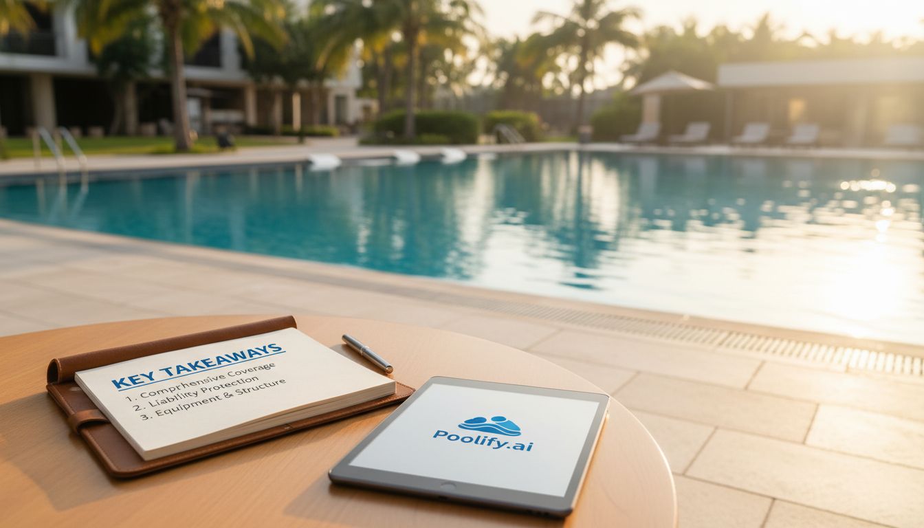 Key Takeaways - pool insurance guide