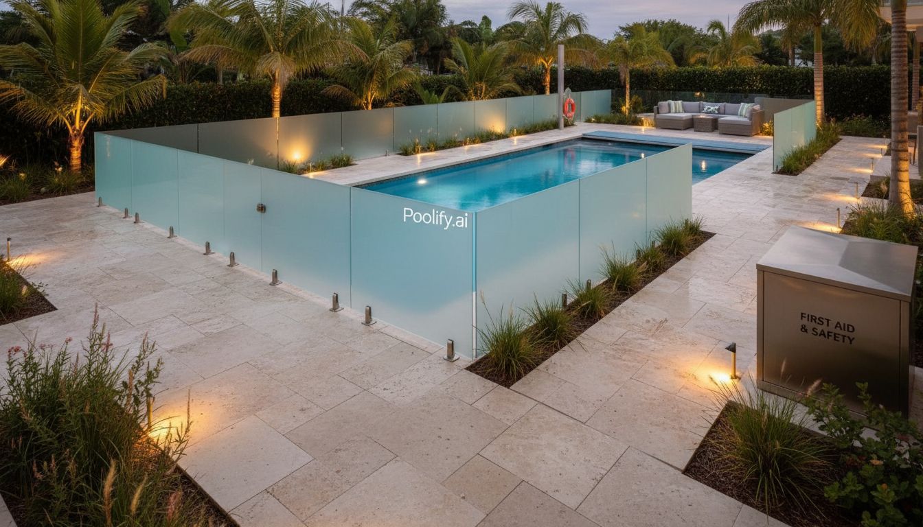 Safety Features in Pool Landscaping Ideas - pool landscaping ideas
