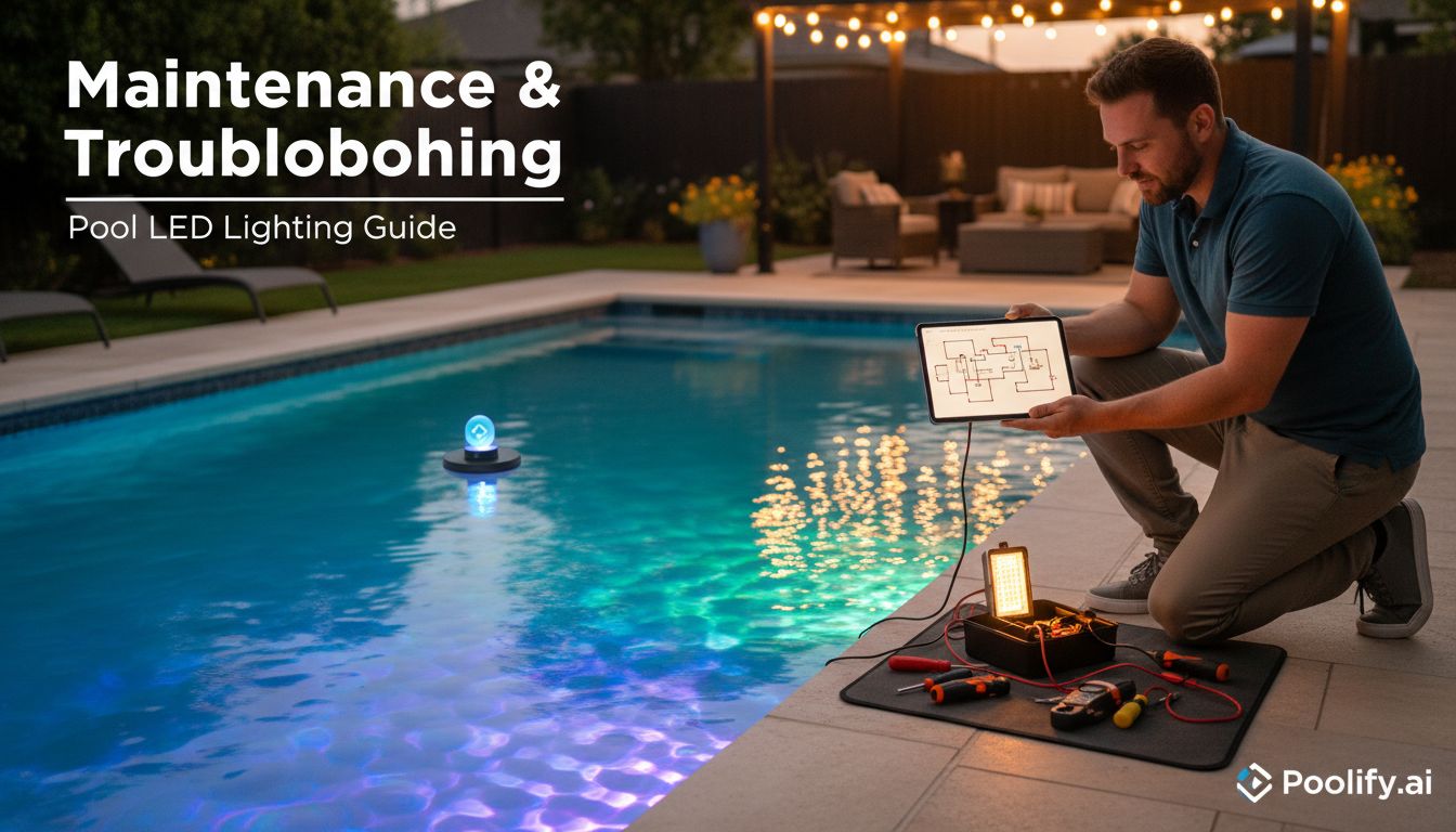 Maintenance and Troubleshooting - pool led lighting guide
