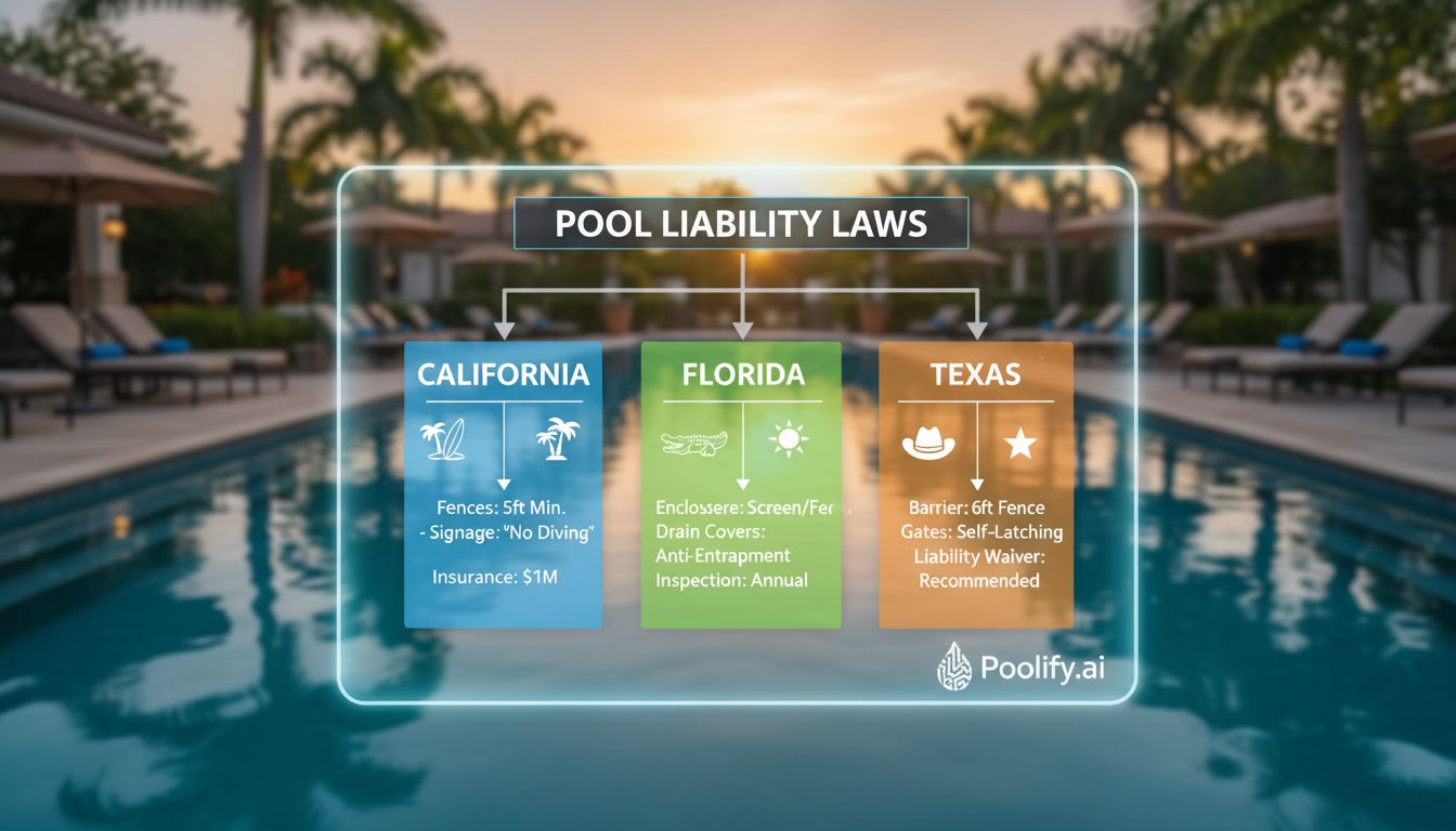 State-Specific Pool Liability Requirements - pool liability