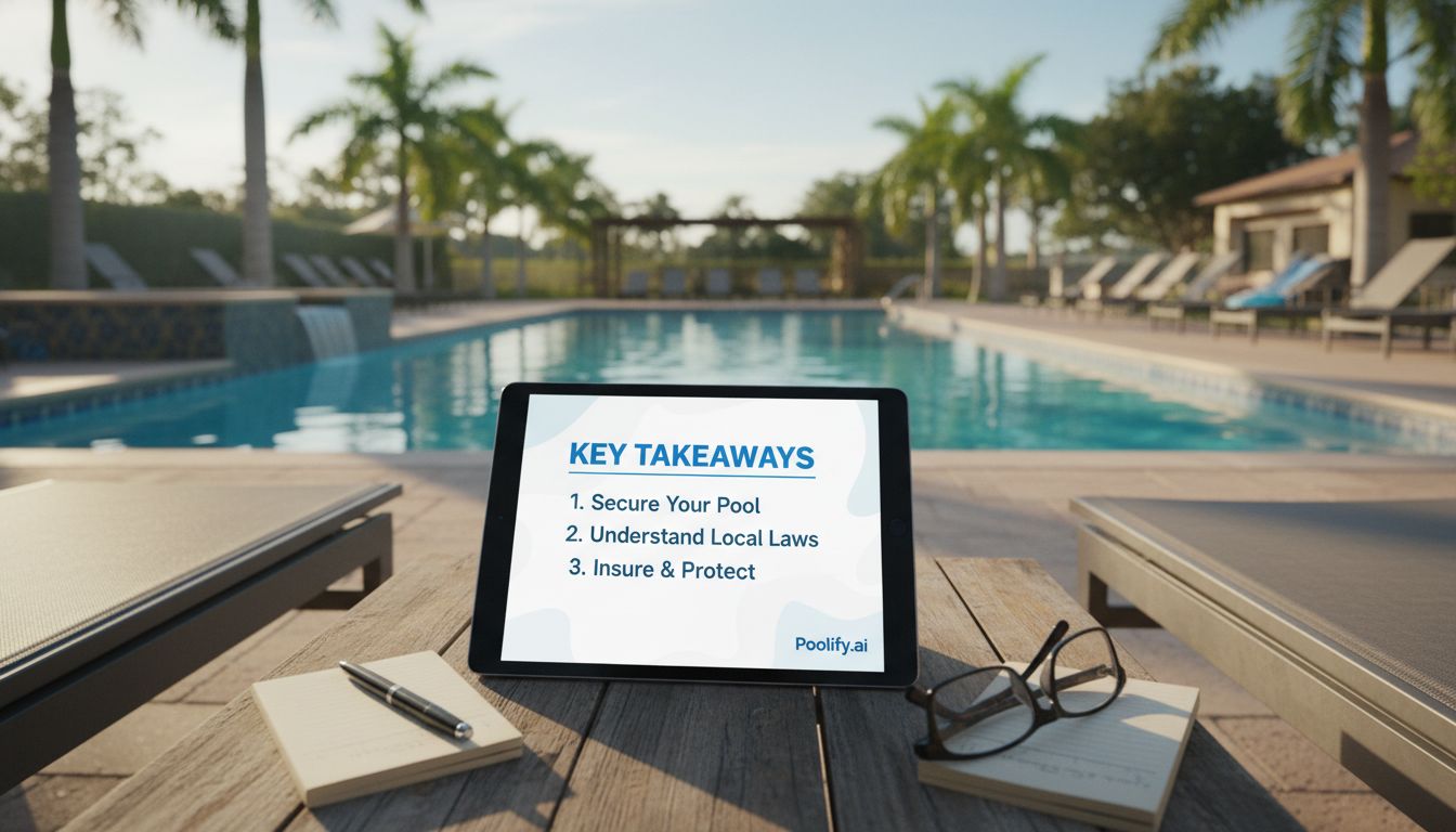 Key Takeaways - pool liability