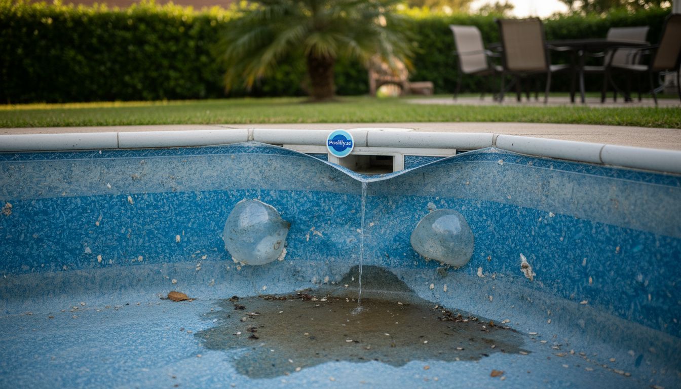 Structural Pool Liner Problems: Leaks and Bead Issues - pool liner problems