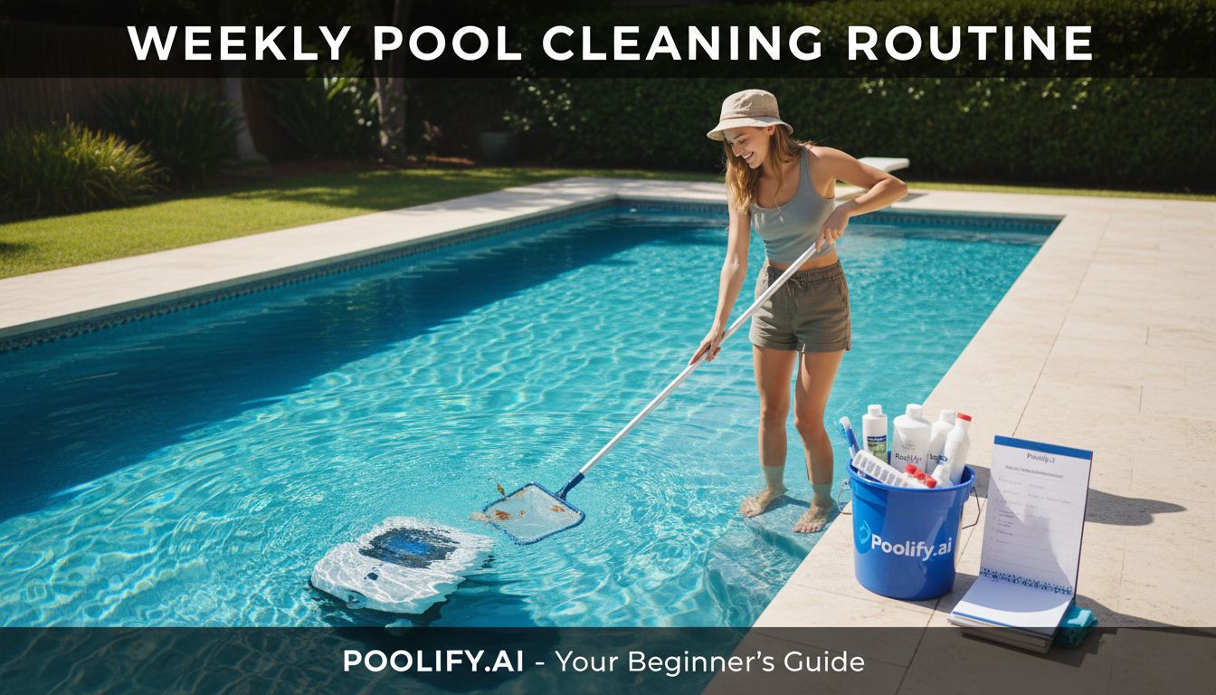 Weekly Cleaning Routine for Pool Maintenance for Beginners - pool maintenance for beginners