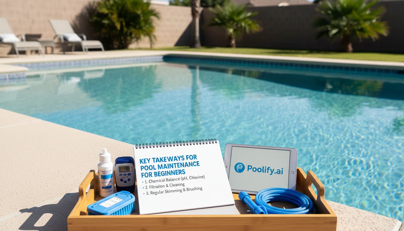 Key Takeaways for Pool Maintenance for Beginners - pool maintenance for beginners