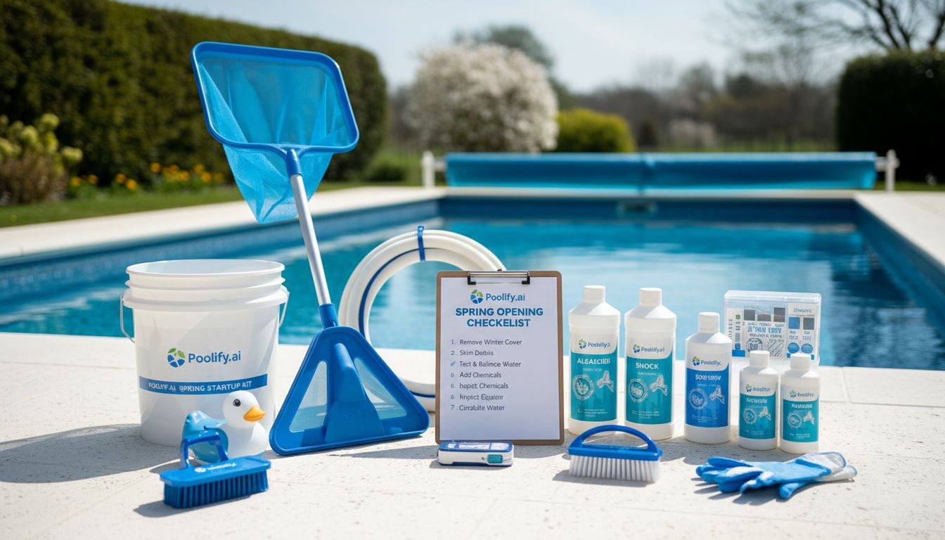 Essential Equipment for Your Pool Opening Guide Spring Checklist - pool opening guide spring