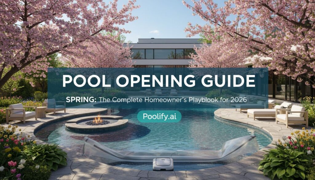 pool opening guide spring