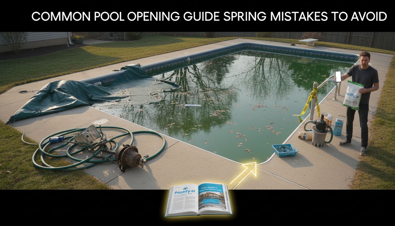 Common Pool Opening Guide Spring Mistakes to Avoid - pool opening guide spring