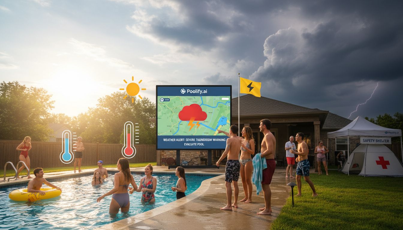 Weather-Related Pool Party Safety Considerations - pool party safety