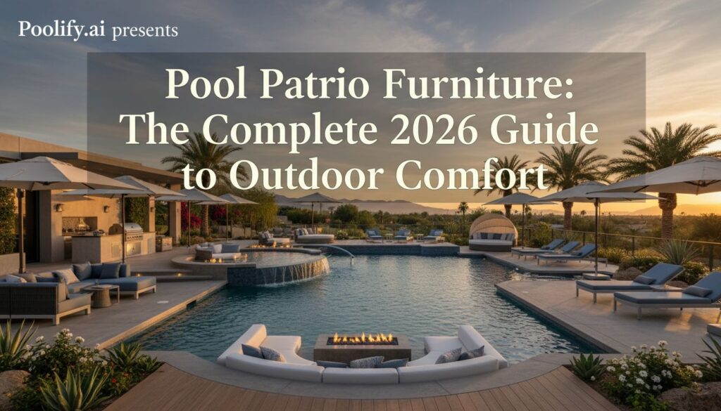 pool patio furniture