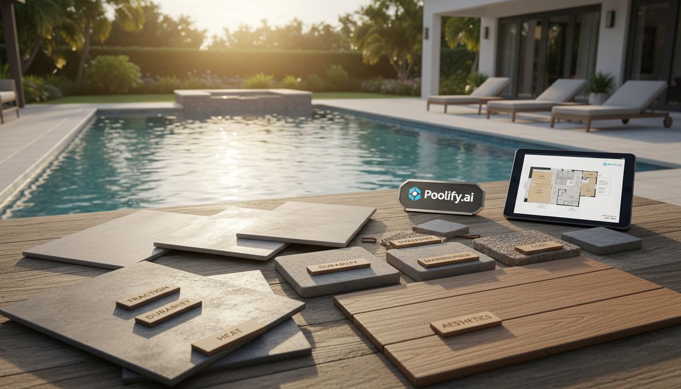 Material Selection Considerations - pool patio ideas