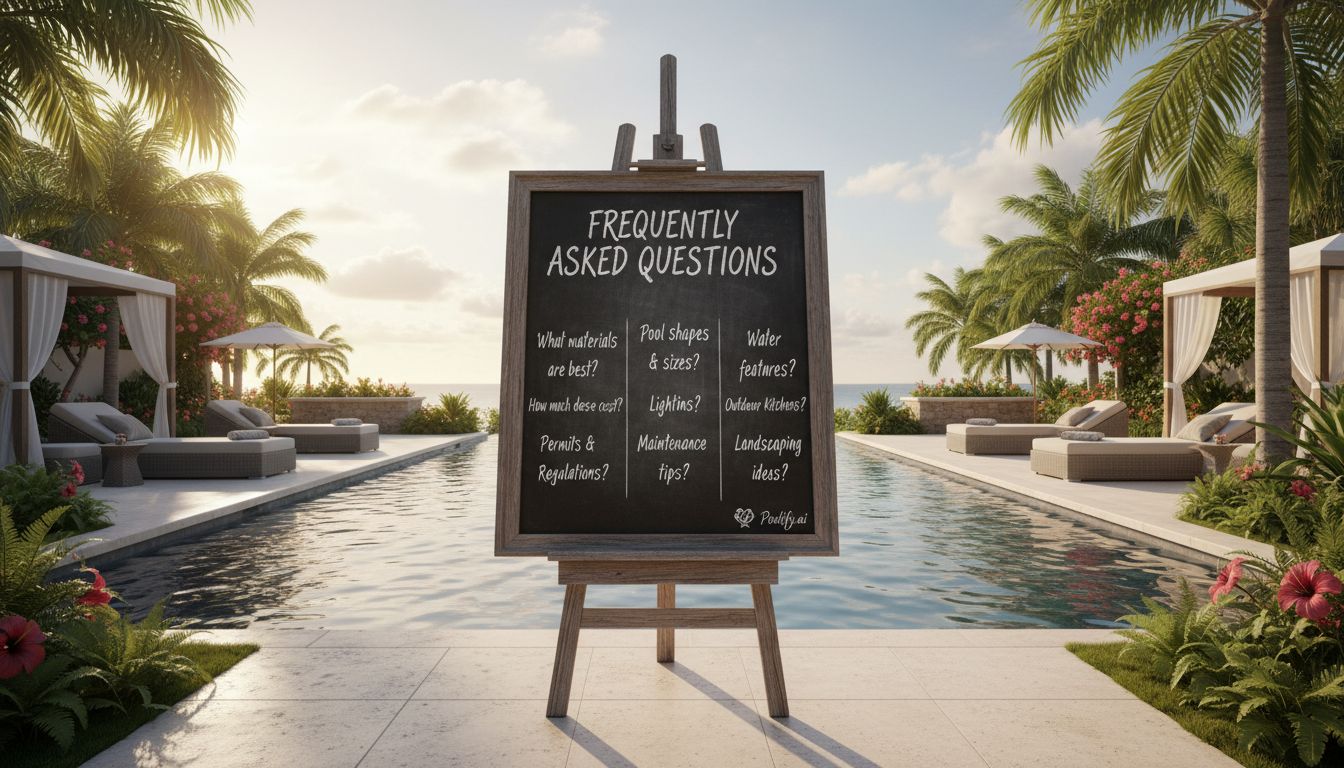 Frequently Asked Questions - pool patio ideas